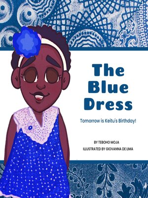 cover image of The blue dress